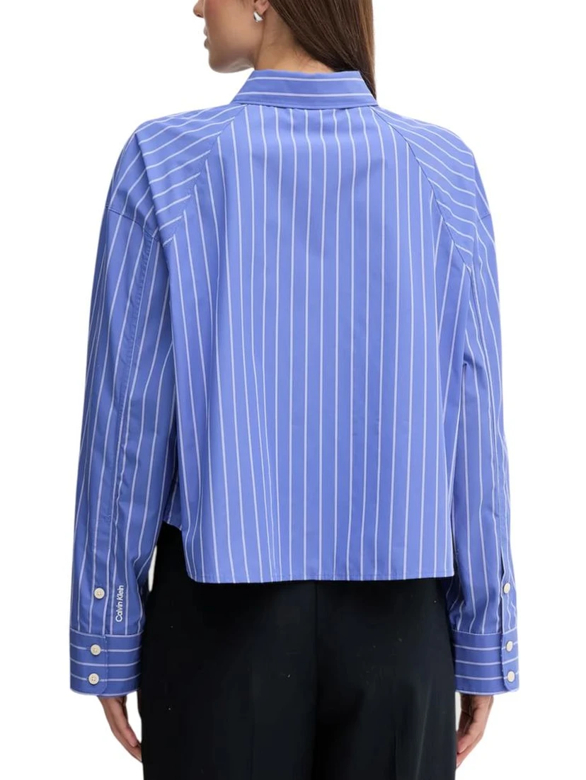 Blue Cotton Blouse
