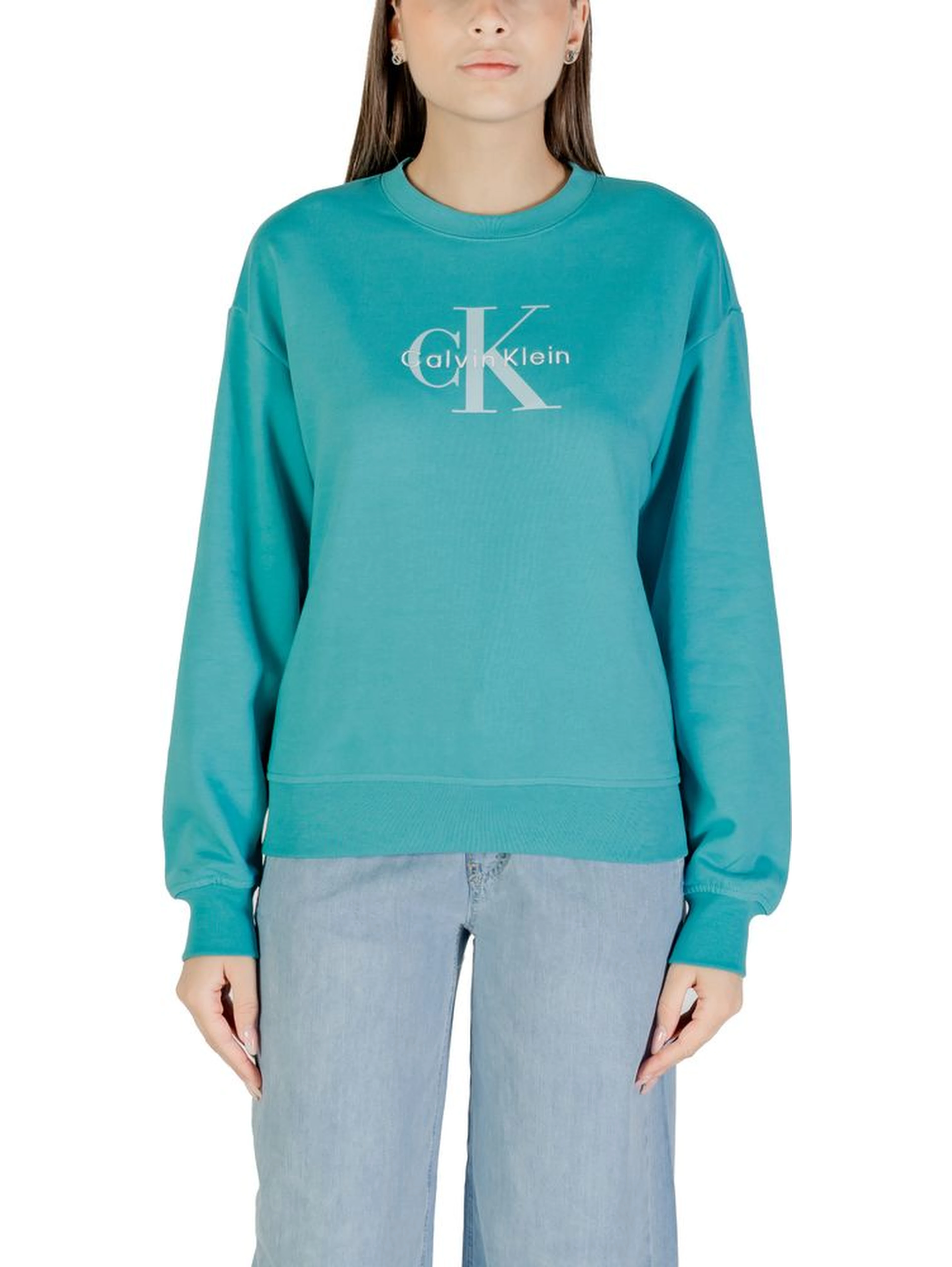 Blue Cotton Sweatshirt