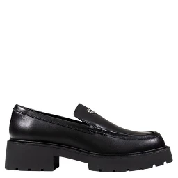 Black Leather Pumps