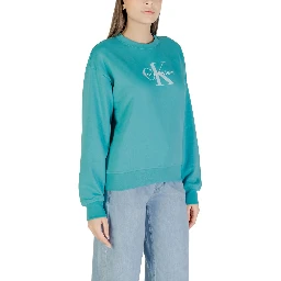 Blue Cotton Sweatshirt