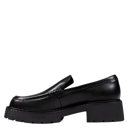 Black Leather Pumps