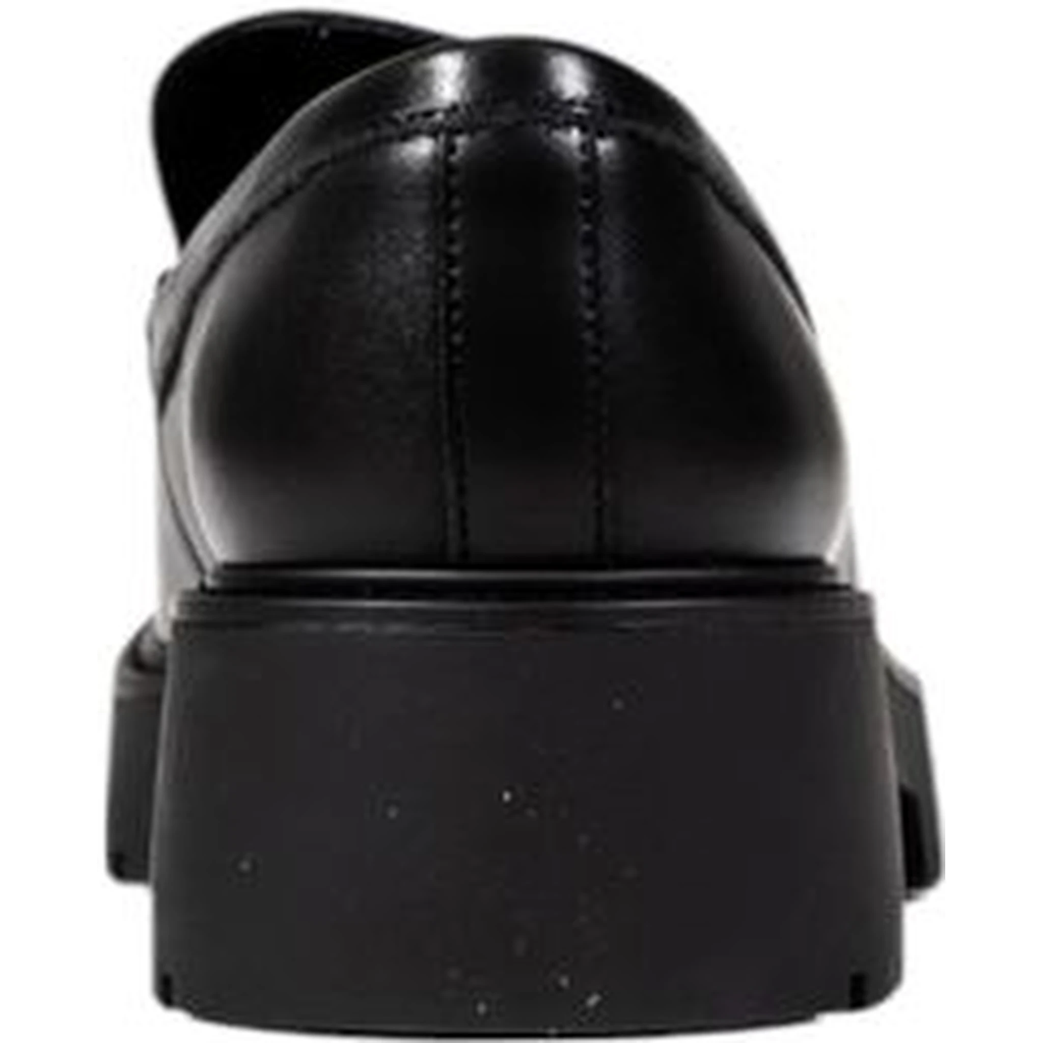 Black Leather Pumps
