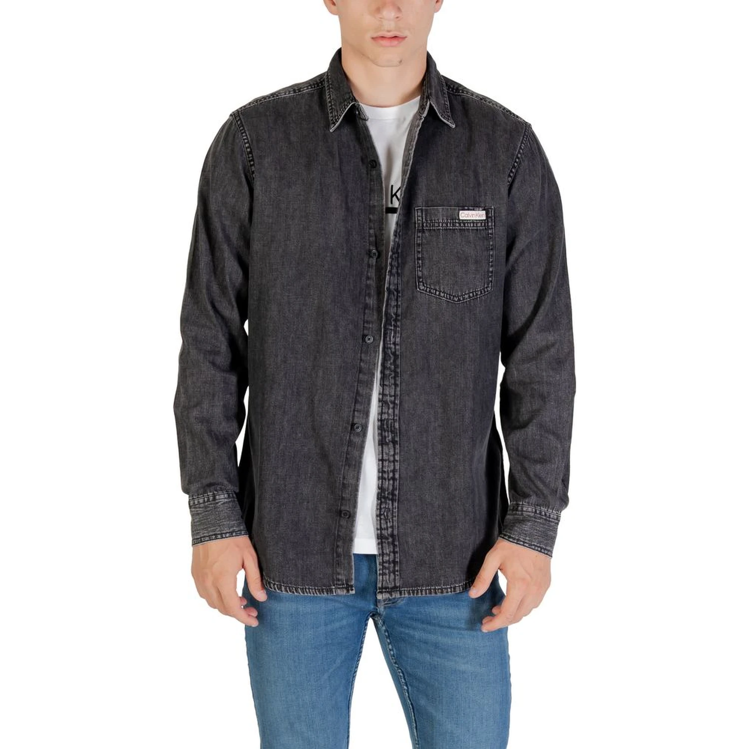 Black Denim Shirt