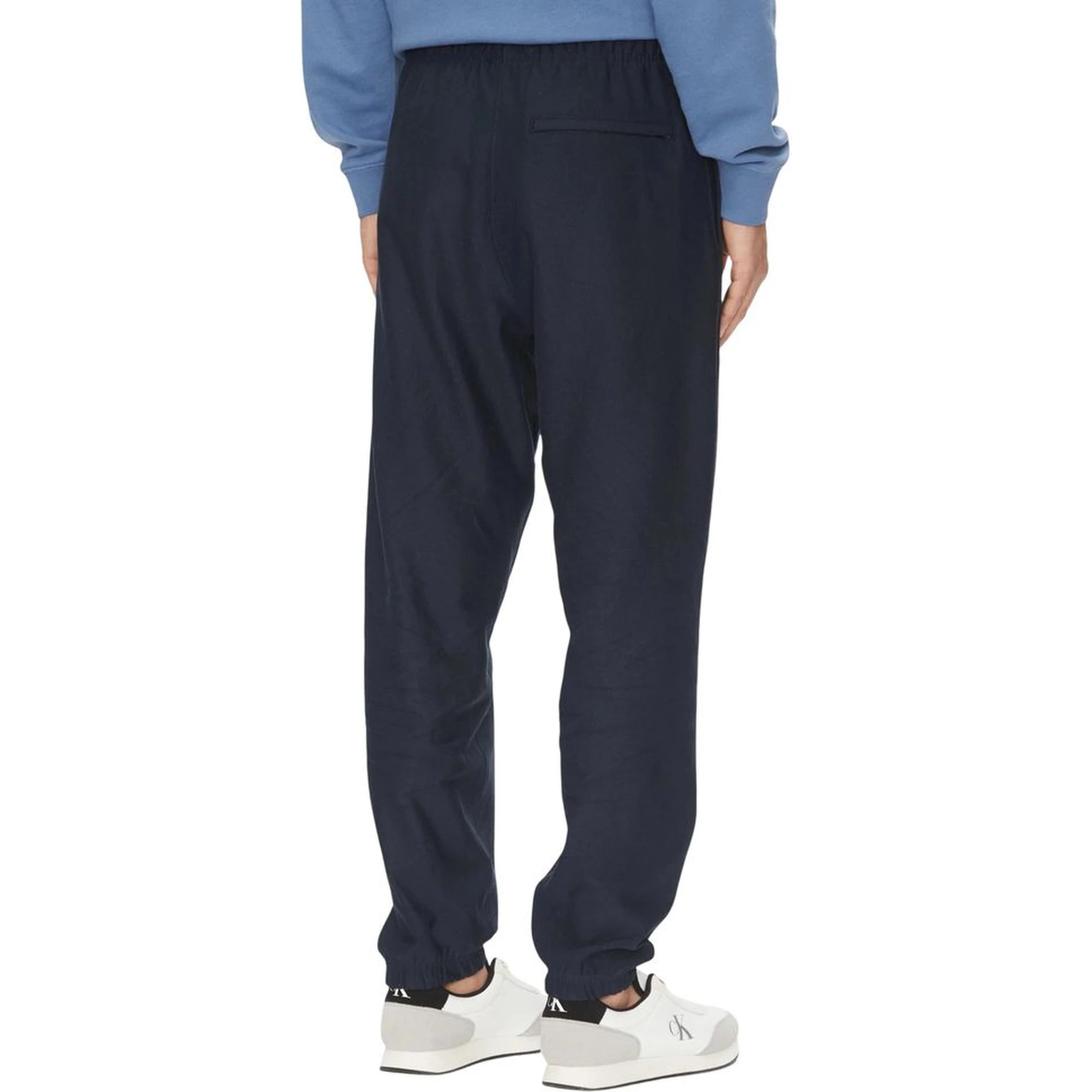 Blue Cotton Joggers (Workout Pants)