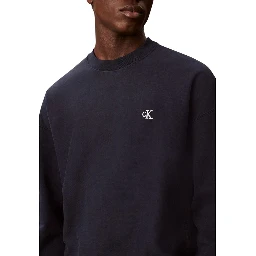 Blue Cotton Sweatshirt