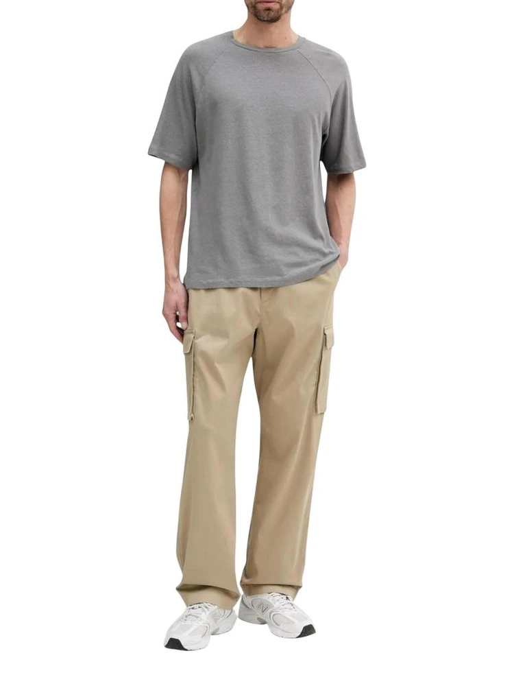 Beige Cotton Cargo Pants alternative
