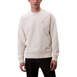 White Cotton Sweatshirt