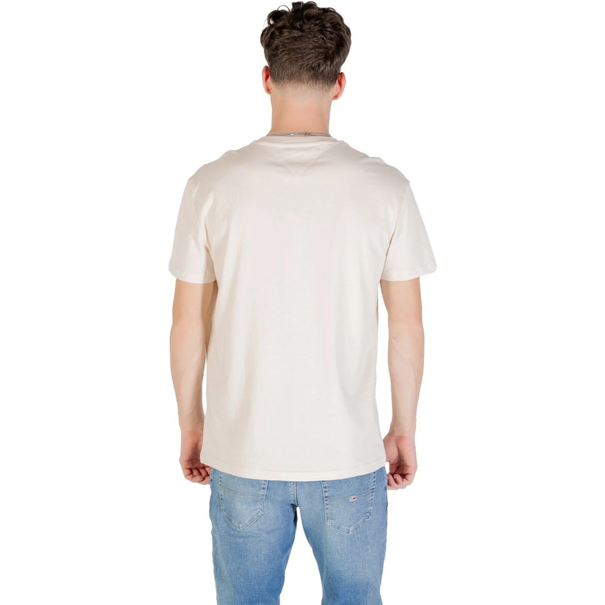 Beige Recycled Cotton T-Shirt