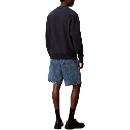 Blue Cotton Sweatshirt