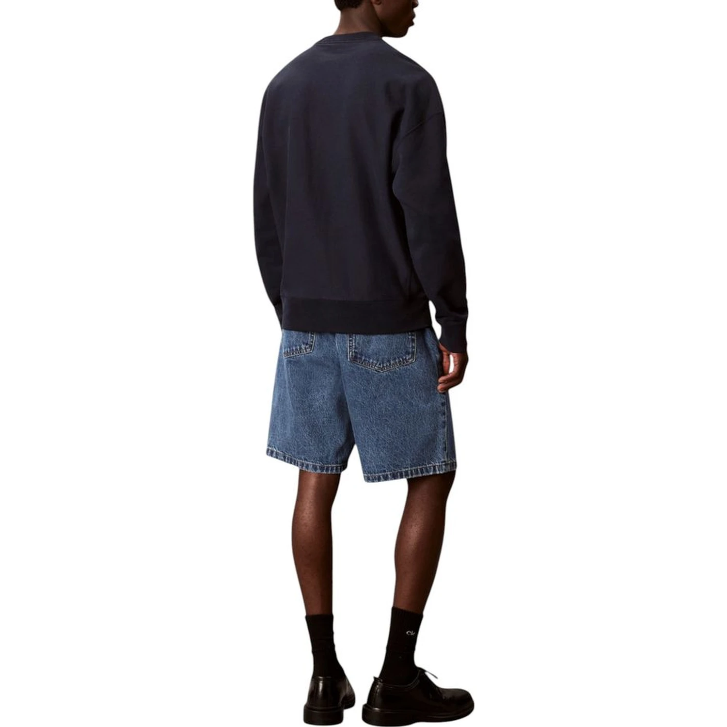 Blue Cotton Sweatshirt