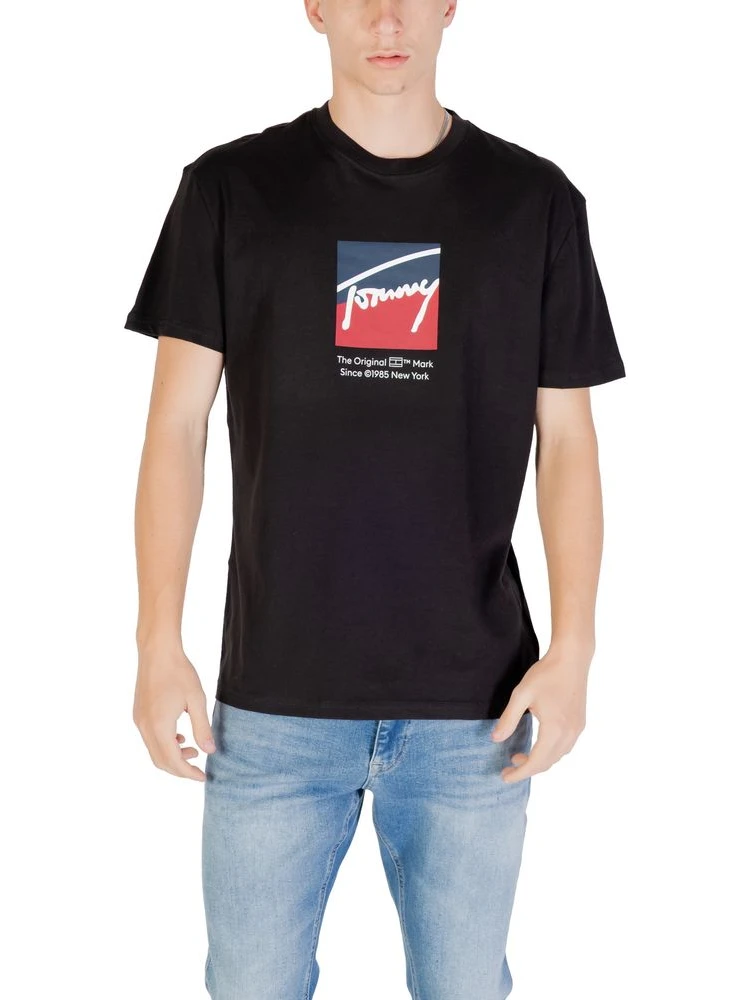 Black Recycled Cotton T-Shirt