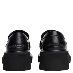 Black Leather Pumps