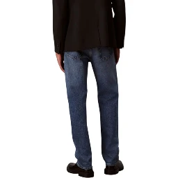 Blue Cotton Relaxed Fit Jeans