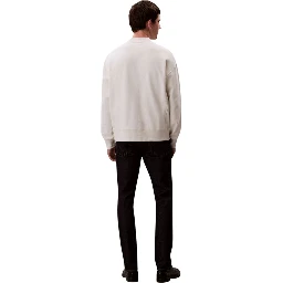 White Cotton Sweatshirt