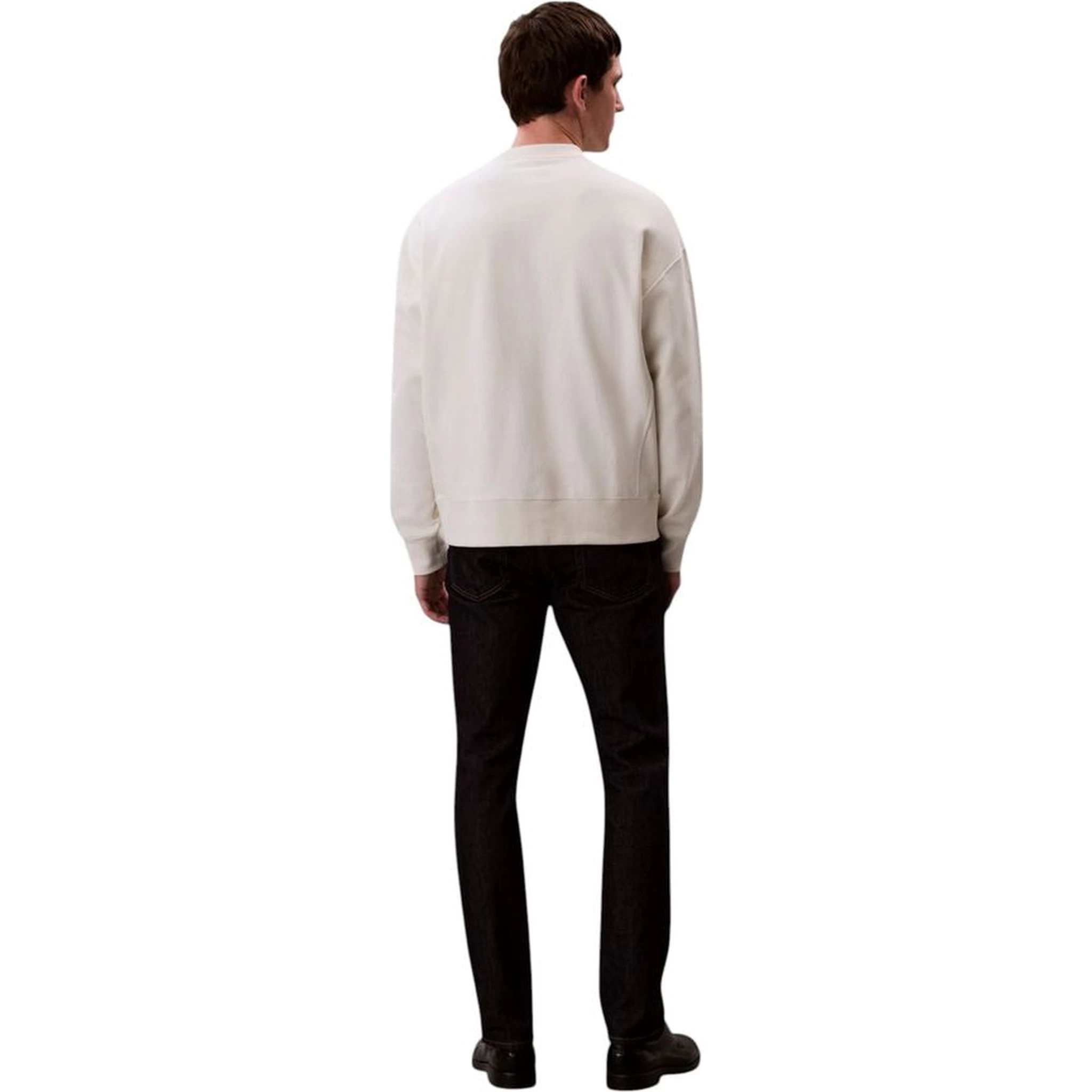 White Cotton Sweatshirt