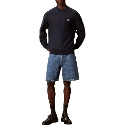 Blue Cotton Sweatshirt