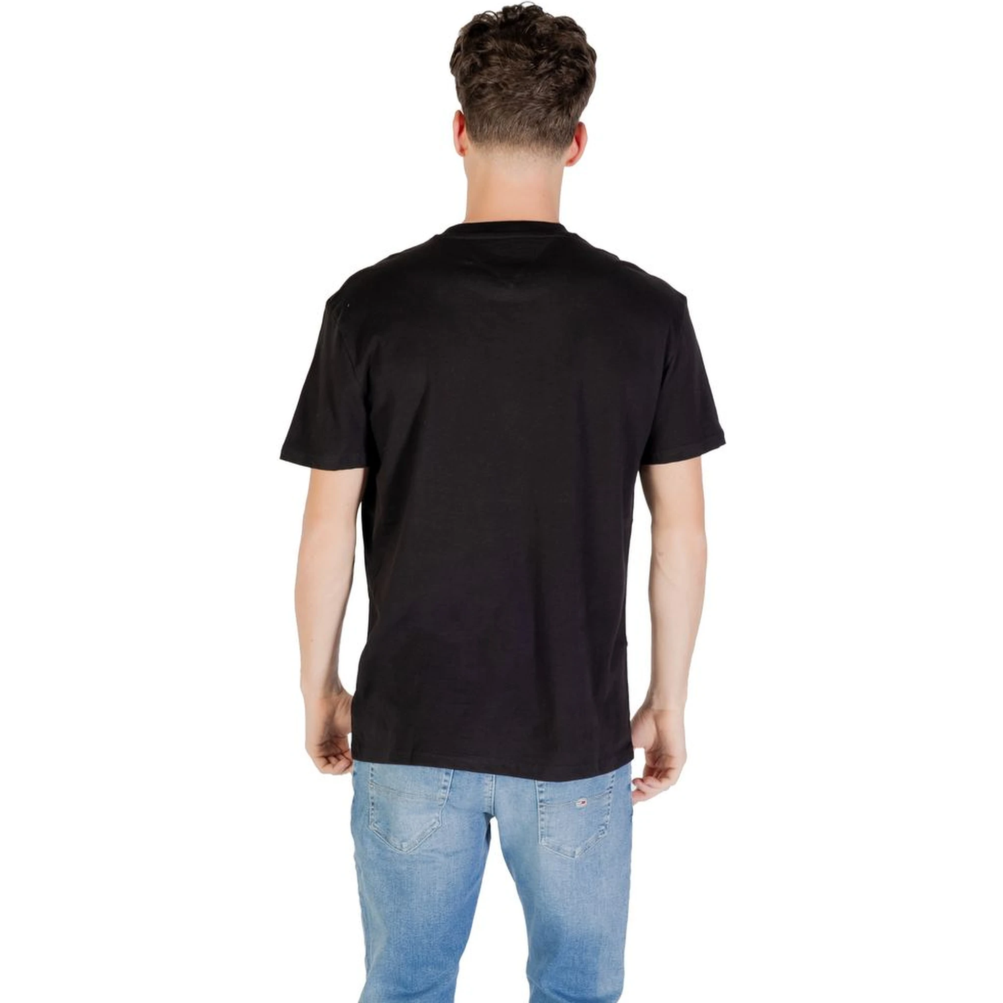 Black Recycled Cotton T-Shirt