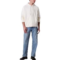 White Cotton Hoodie