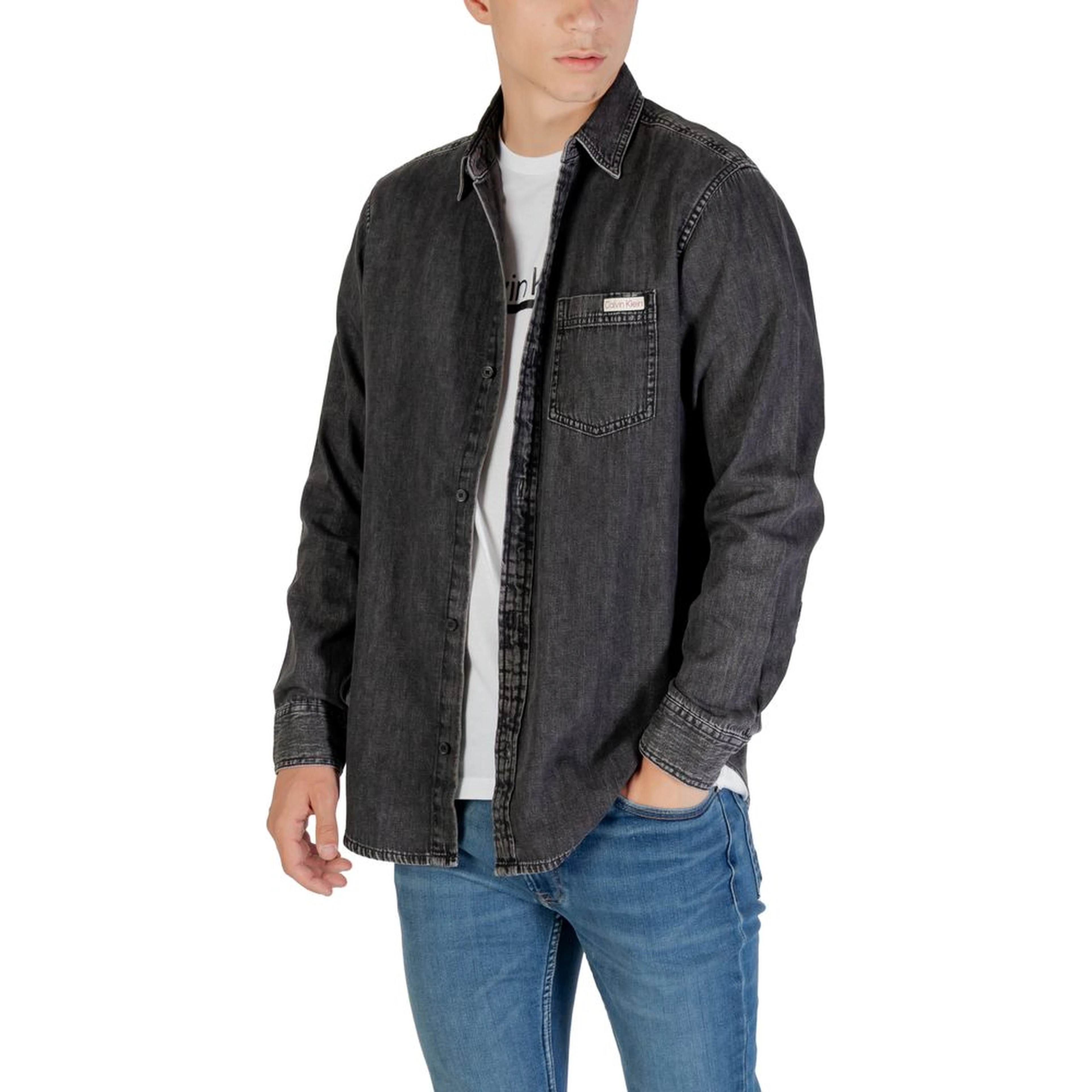 Black Denim Shirt