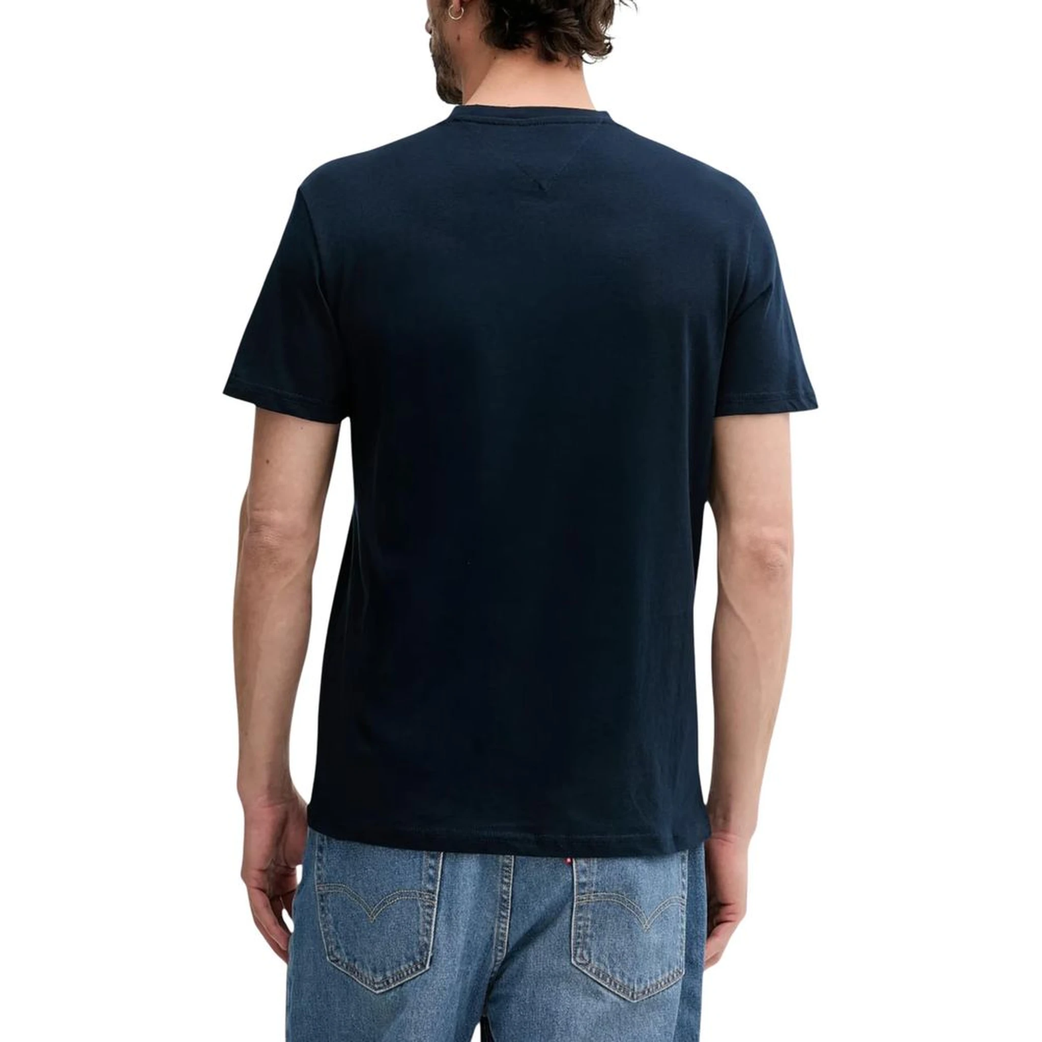 Blue Recycled Cotton T-Shirt