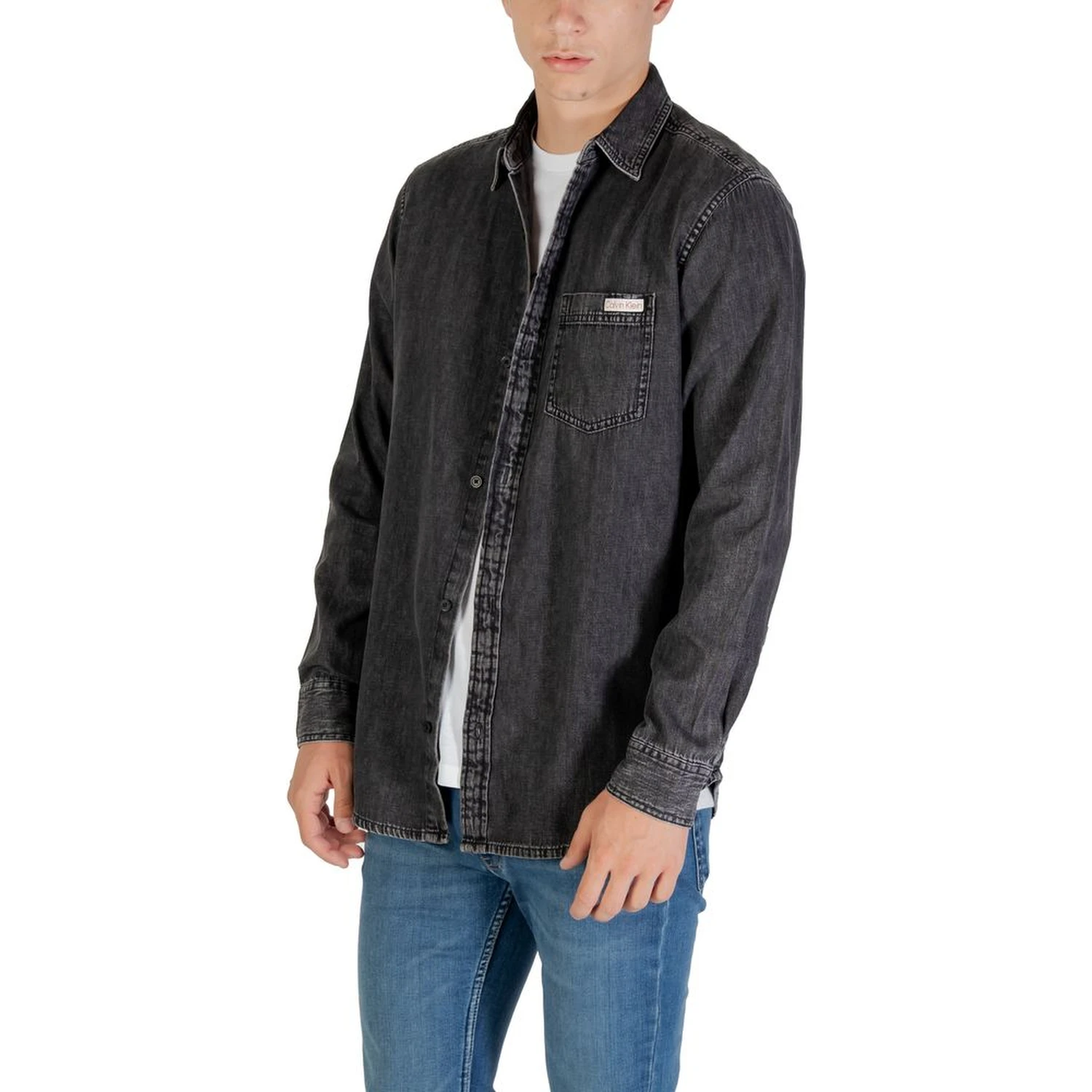 Black Denim Shirt