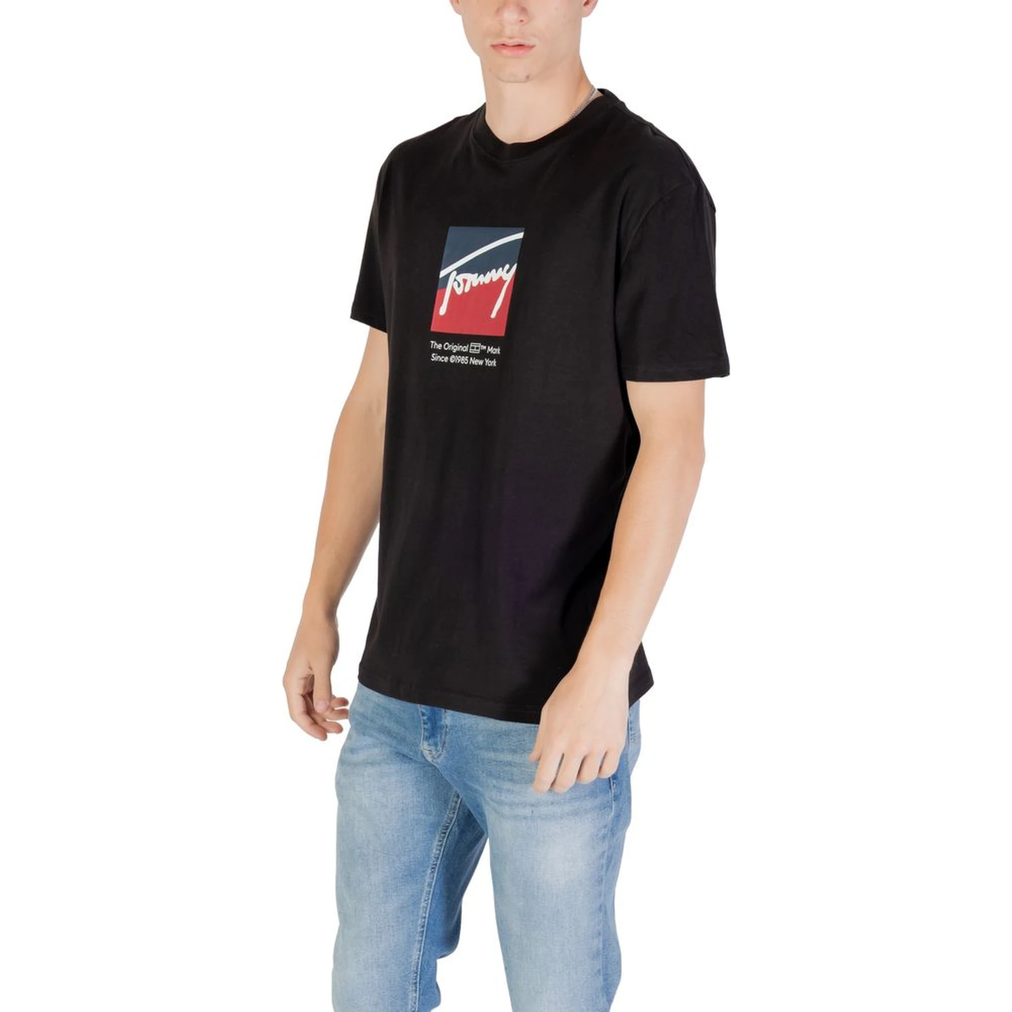 Black Recycled Cotton T-Shirt