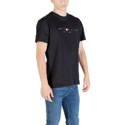 Black Recycled Cotton T-Shirt