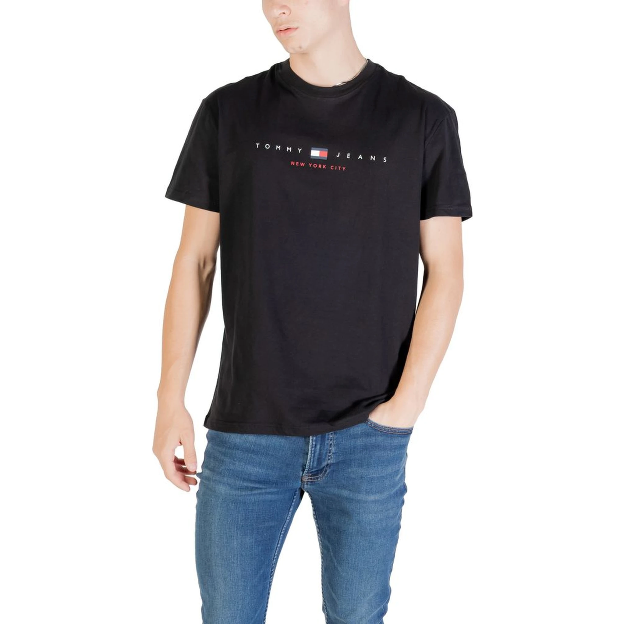 Black Recycled Cotton T-Shirt