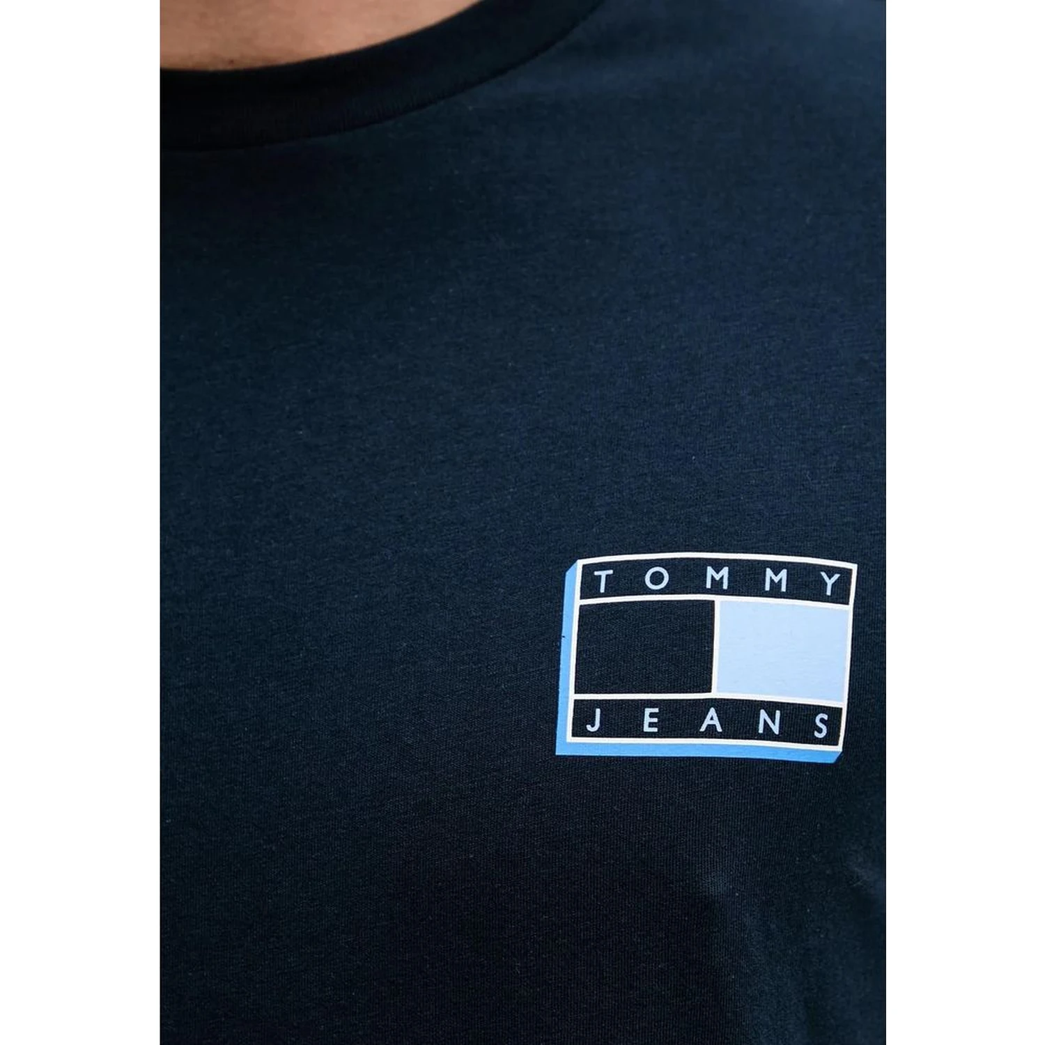 Blue Recycled Cotton T-Shirt