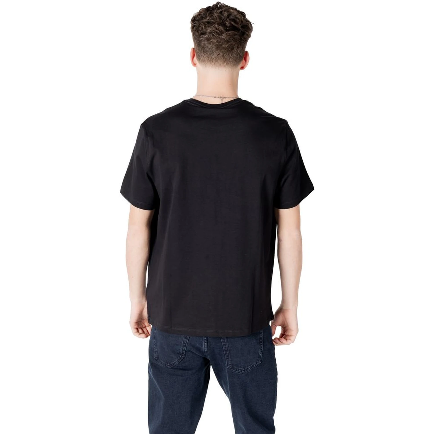 Black Cotton T-Shirt