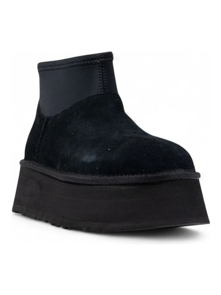 Black Suede Leather Ankle Boots alternative