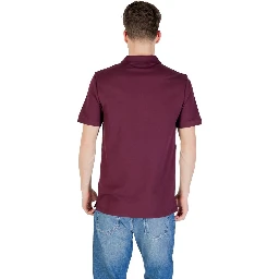 Bordeaux Cotton Polo Shirt