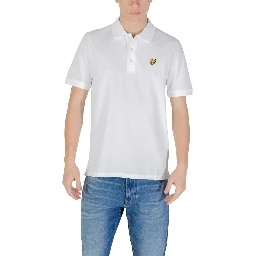 White Cotton Polo Shirt