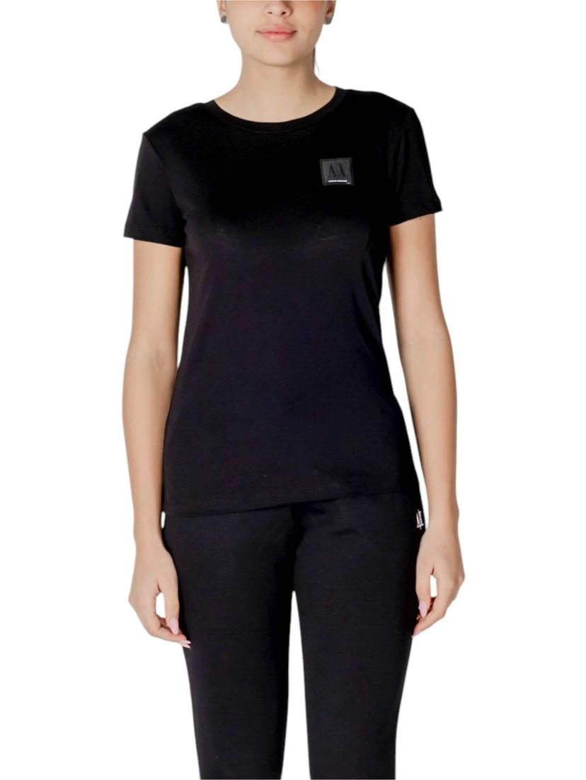 Black Cotton T-Shirt