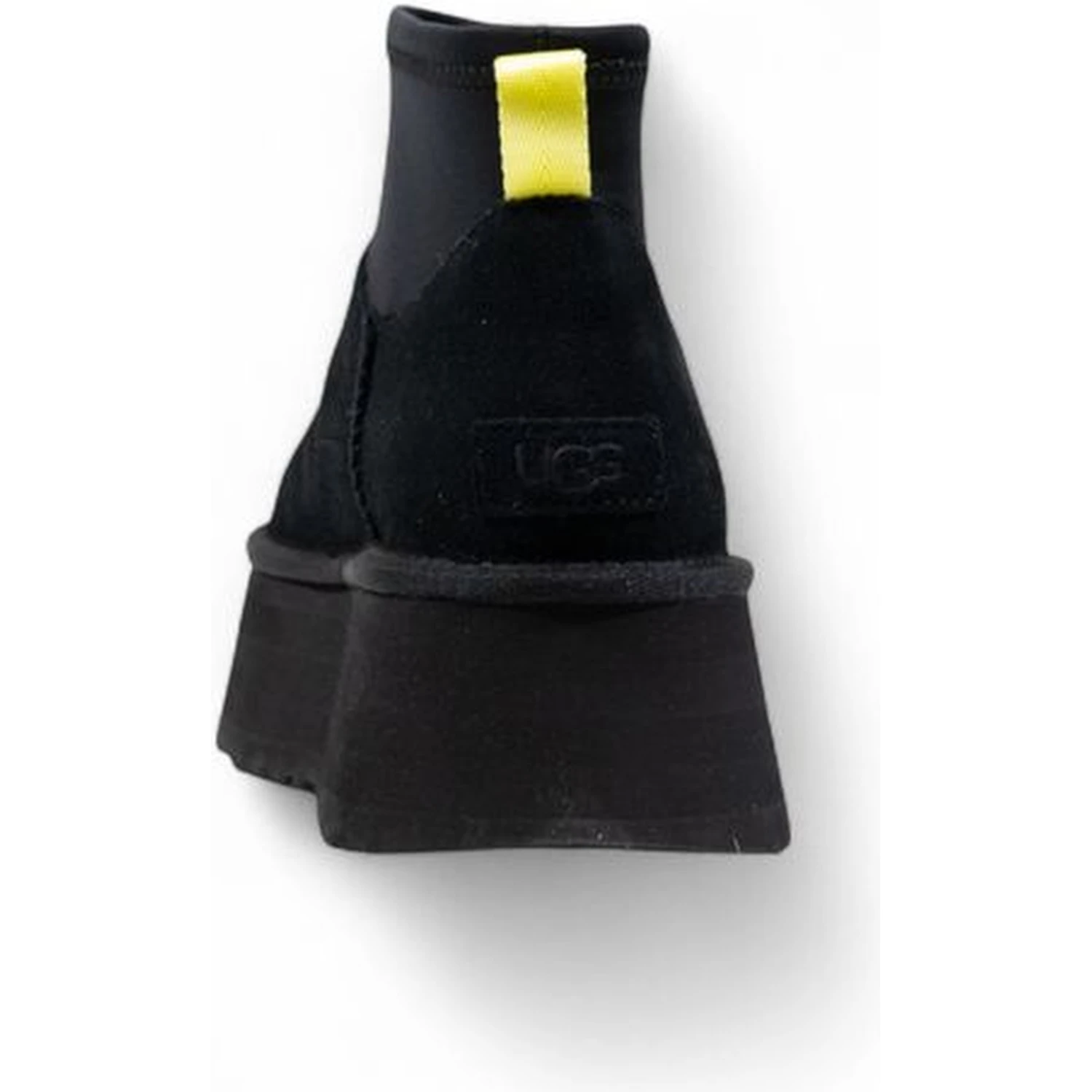 Black Suede Leather Ankle Boots