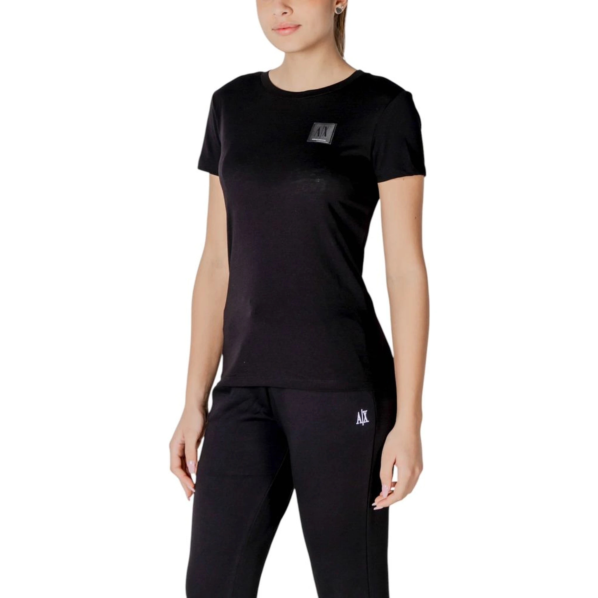 Black Cotton T-Shirt