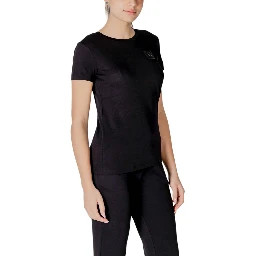 Black Cotton T-Shirt
