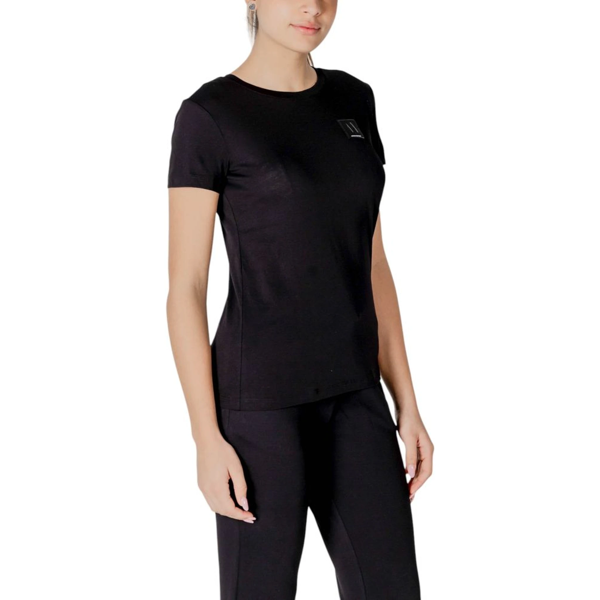 Black Cotton T-Shirt