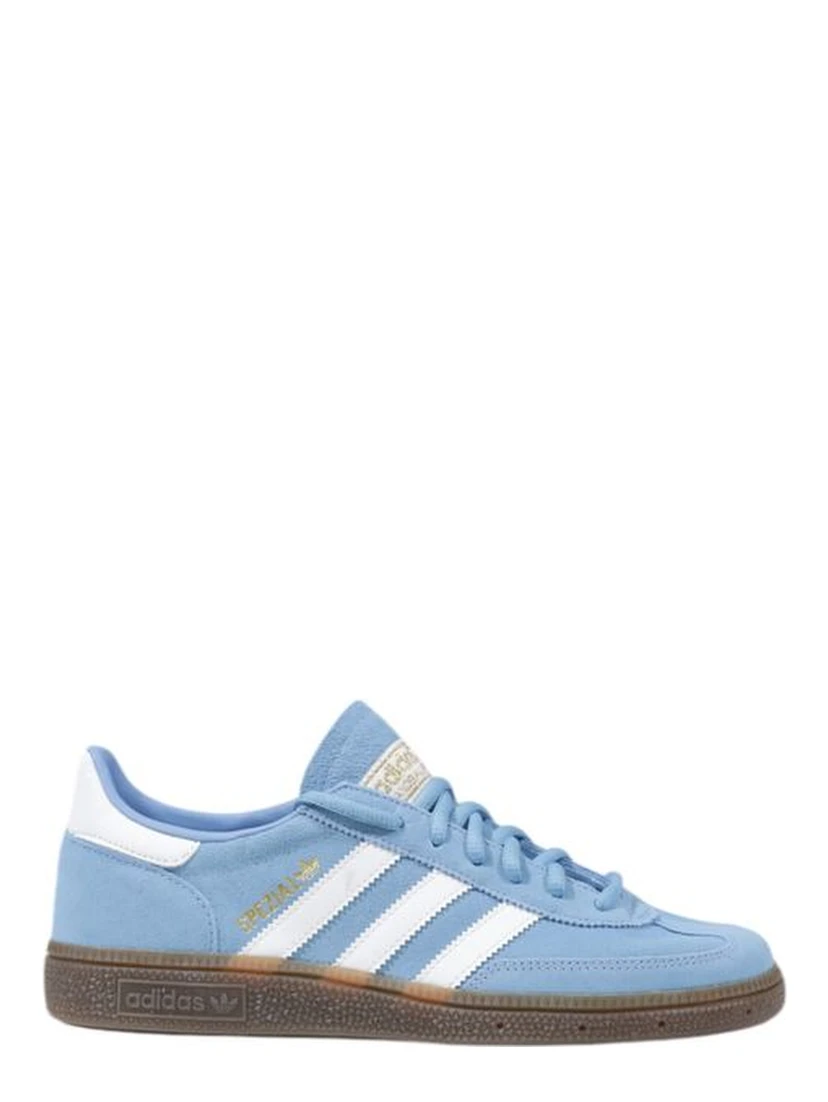 Blue Nubuc Leather Sneakers