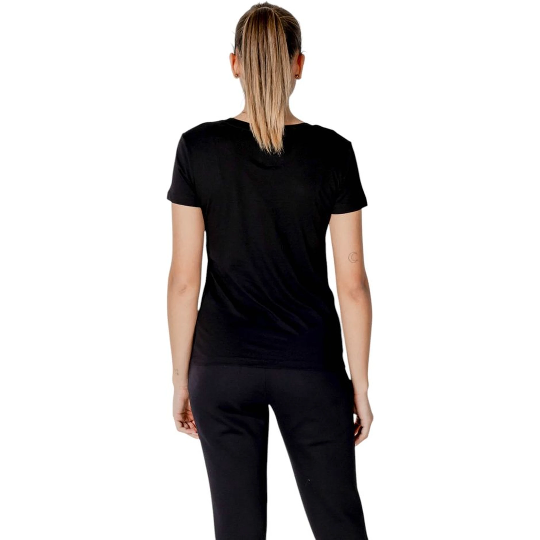 Black Cotton T-Shirt