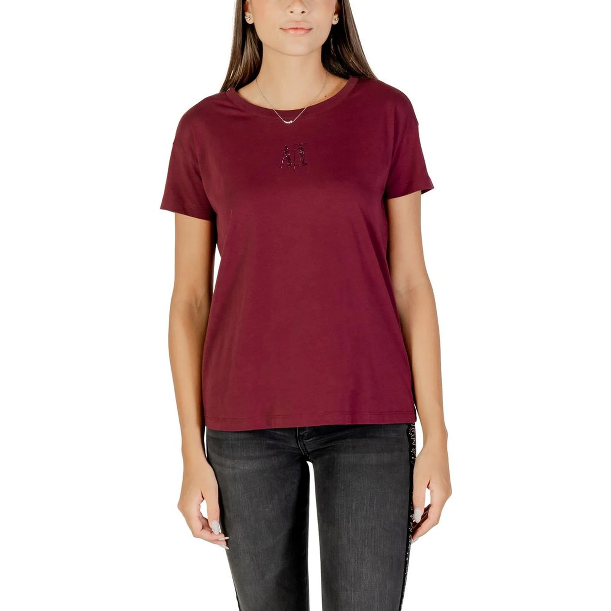 Bordeaux Cotton T-Shirt