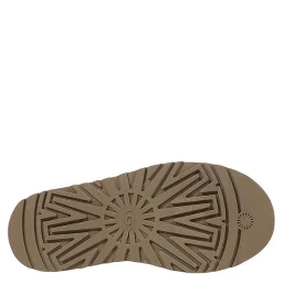 Beige Suede Leather Ankle Boots