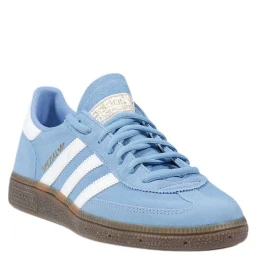 Blue Nubuc Leather Sneakers