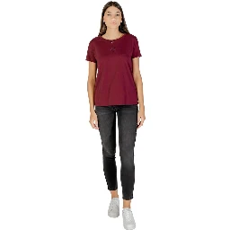 Bordeaux Cotton T-Shirt