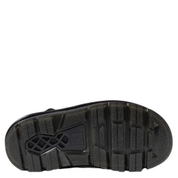 Black Leather Platform Pumps