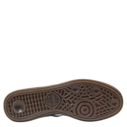 Blue Nubuc Leather Sneakers