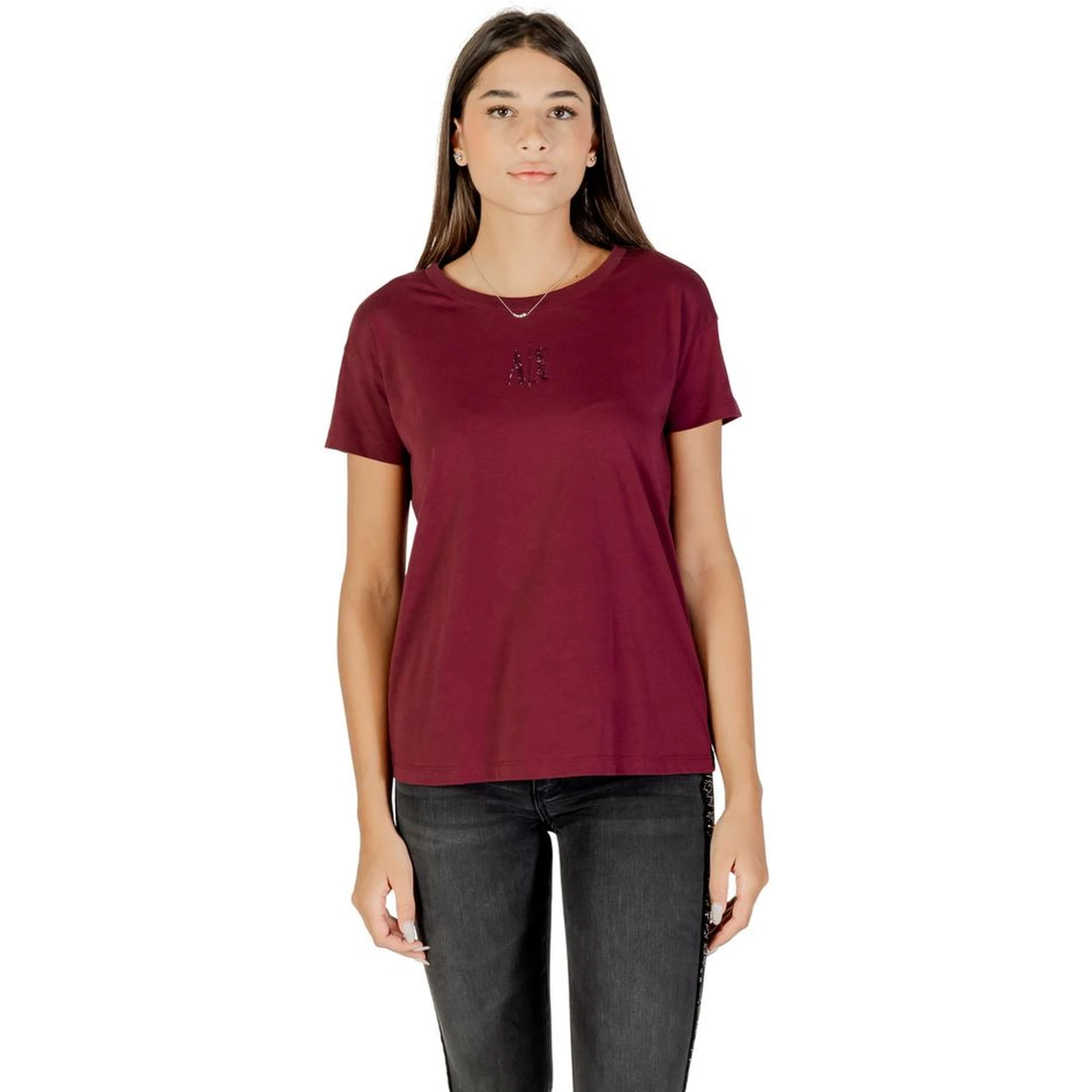 Bordeaux Cotton T-Shirt