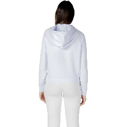 White Viscose Hoodie