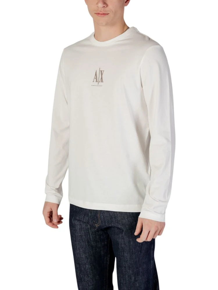 Cream Cotton Long Sleeve T-Shirt alternative