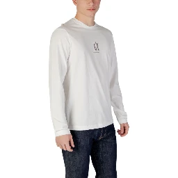 Cream Cotton Long Sleeve T-Shirt
